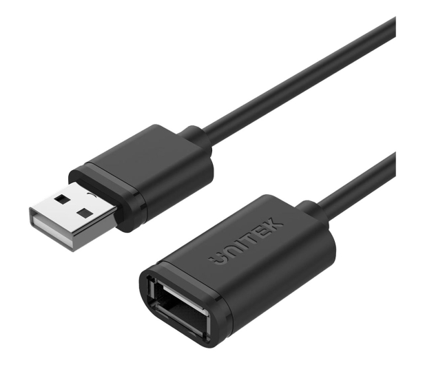UNITEK Przedłużacz USB 2.0 1.5m Y-C449GBK - 1084751 - zdjęcie